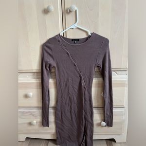 Dynamite Button Dress